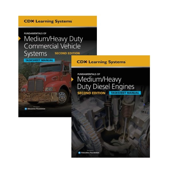 Medium/Heavy Duty Commercial Vehicle Systems Tasksheet Manual AND