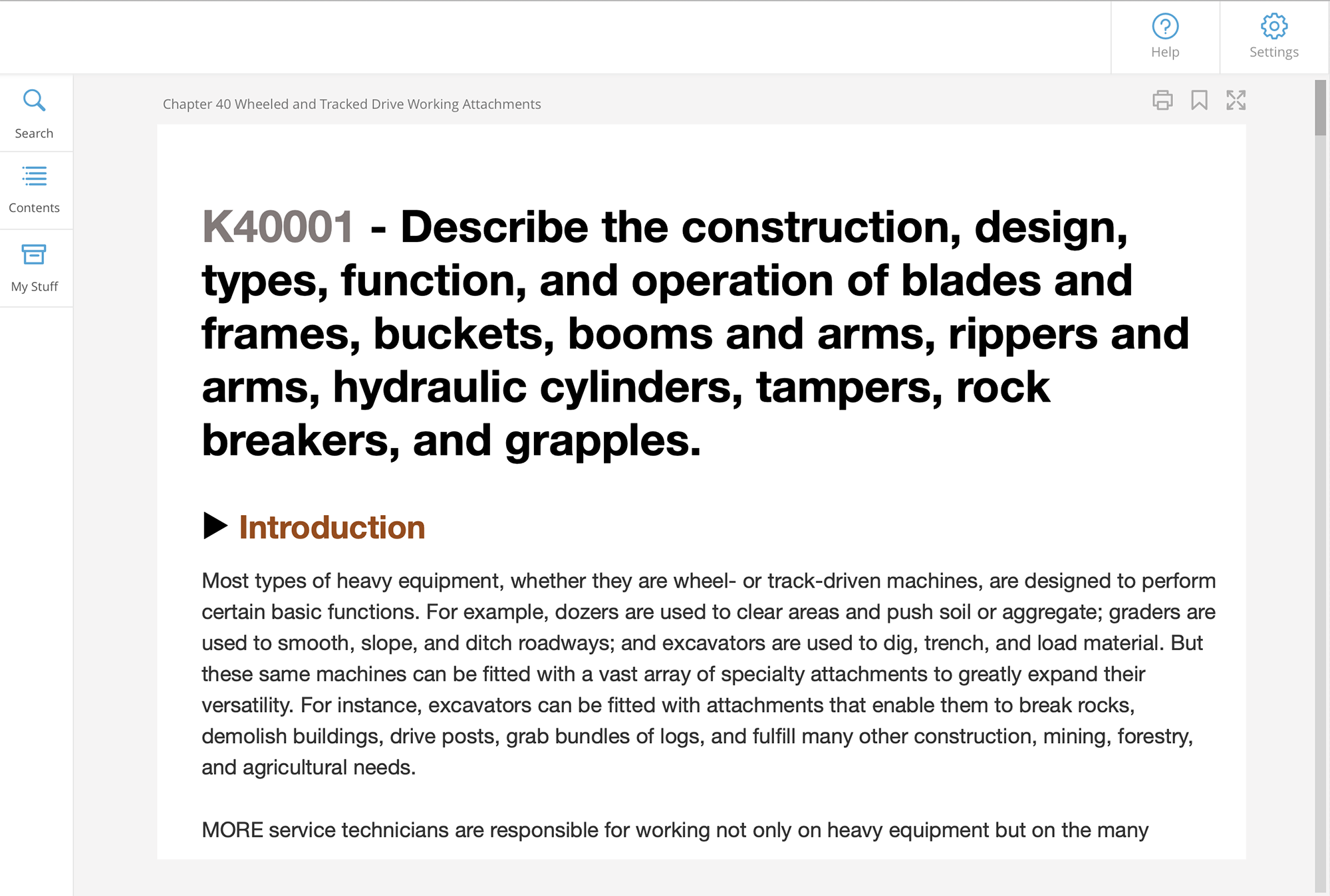 Access the eBook with improved text-to-speech reader technology and adjustable text size