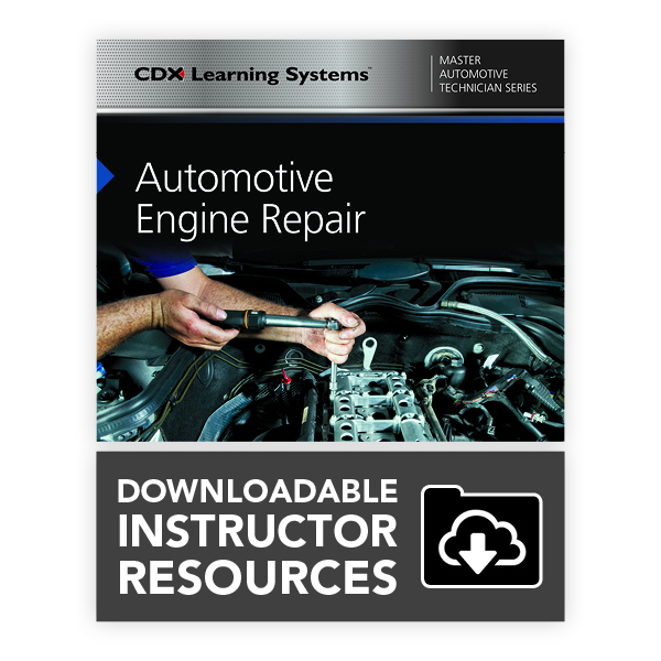 Automotive Engine Repair Online Instructor's Toolkit: 9781284184211